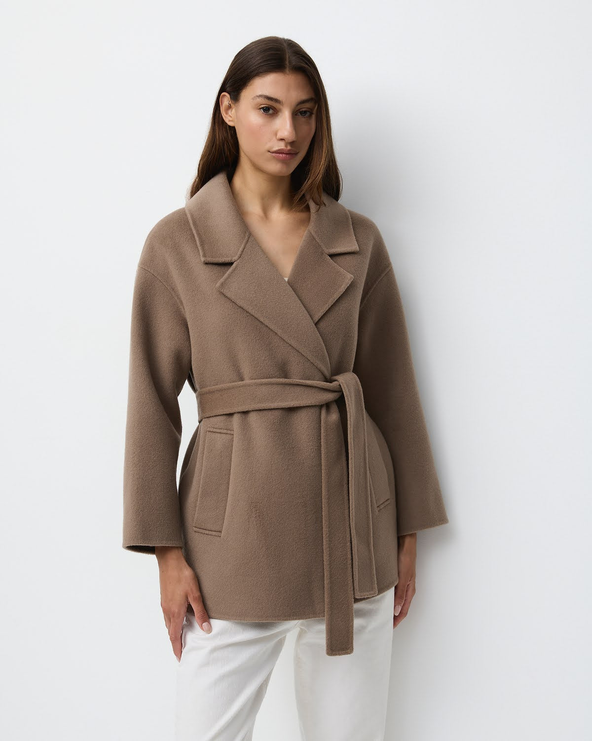 The London Jacket Taupe | Cashmere Jacket | The Curated AU – THE