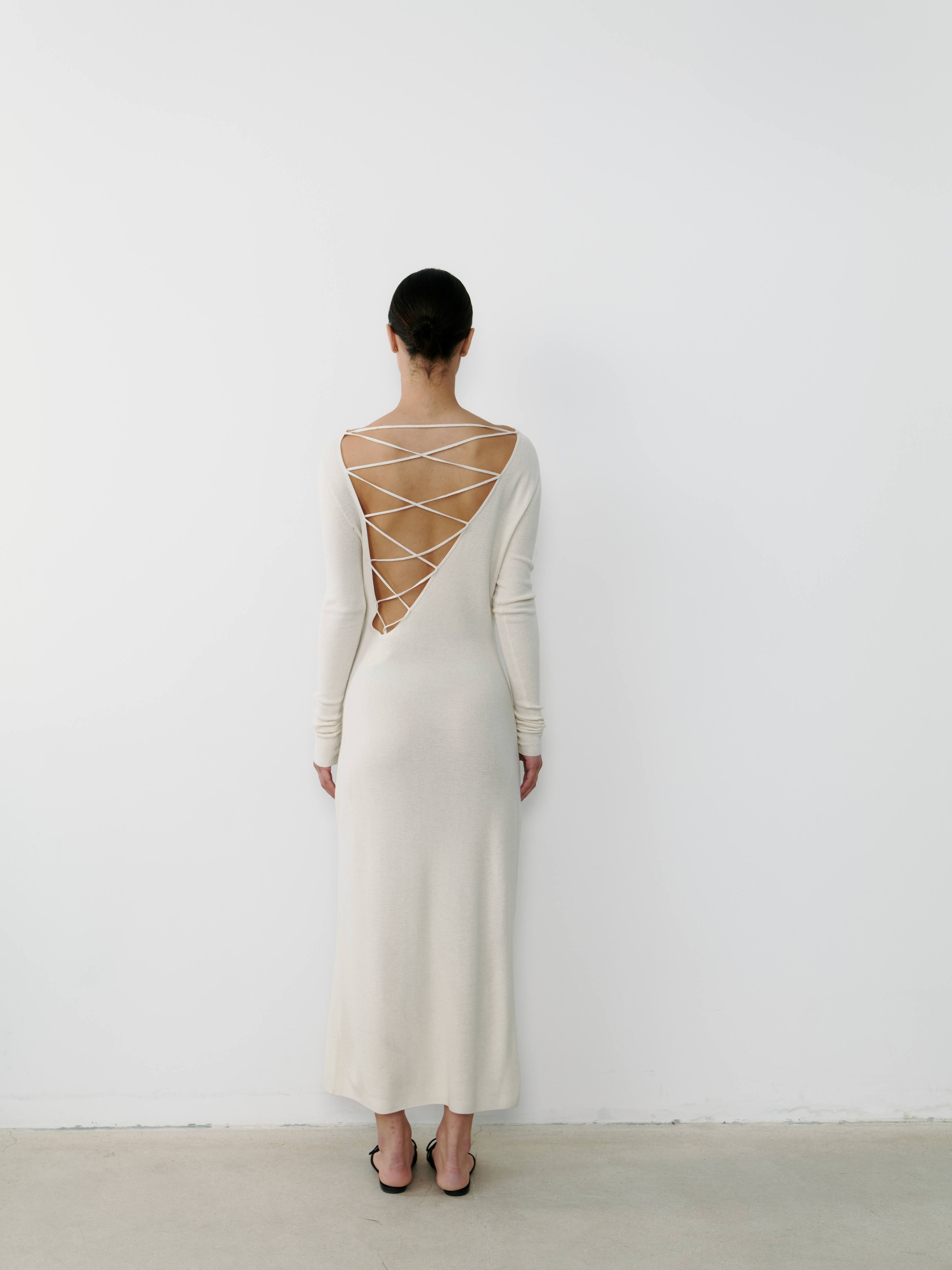 THE RESORT DRESS - ECO WHITE THE CURATED THE RESORT DRESS - ECO WHITE THE CURATED