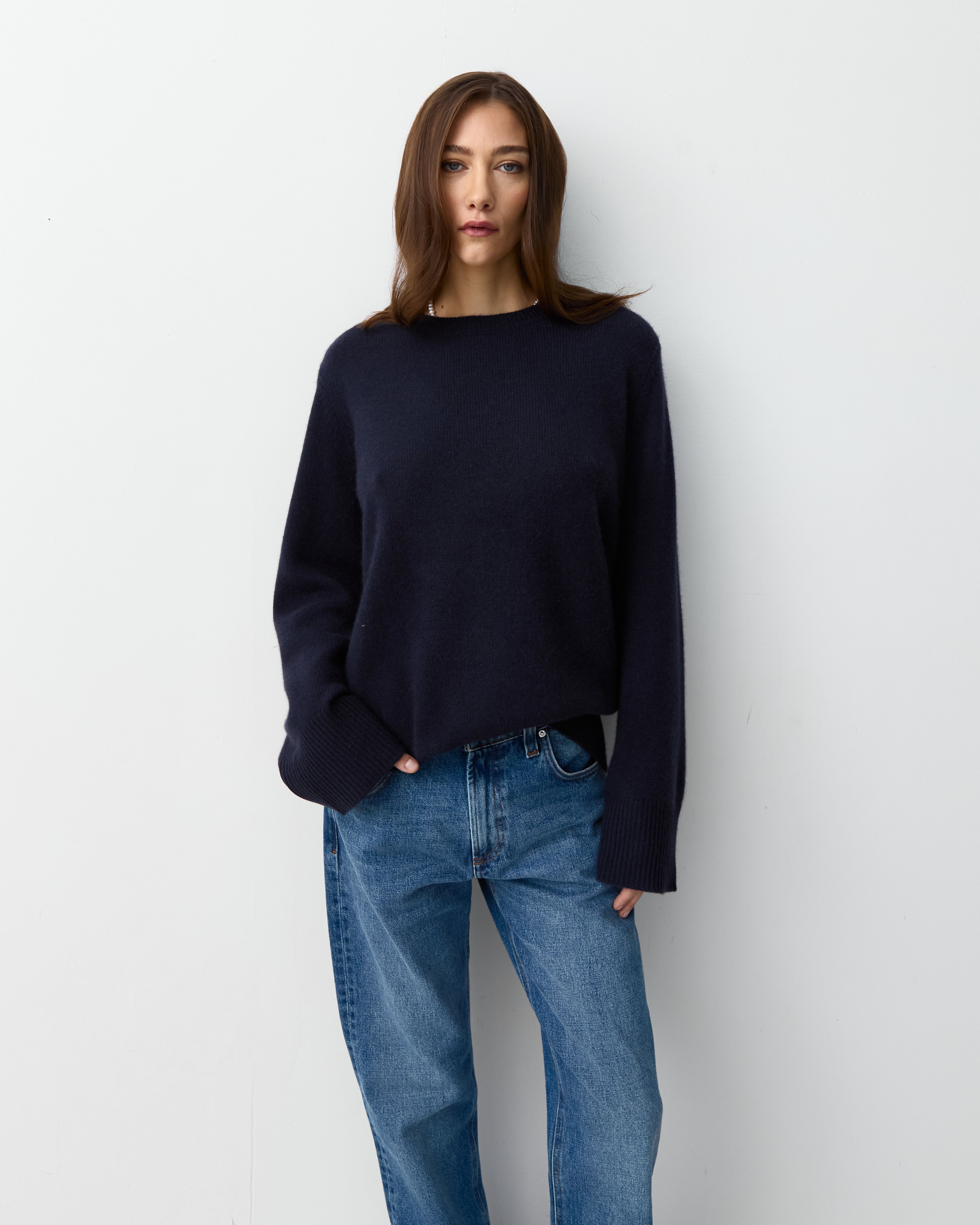 CLUBHAUS “The Crew” Crewneck - Navy XL CLUBHAUS “The Crew” Crewneck - Navy | CLUBHAUS