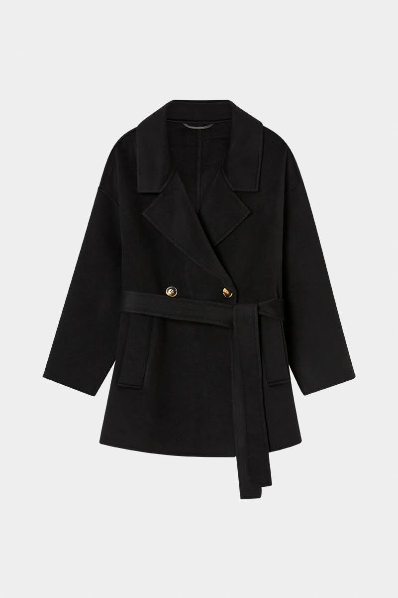 The London Jacket Black | Cashmere Wool Jacket | The Curated AU